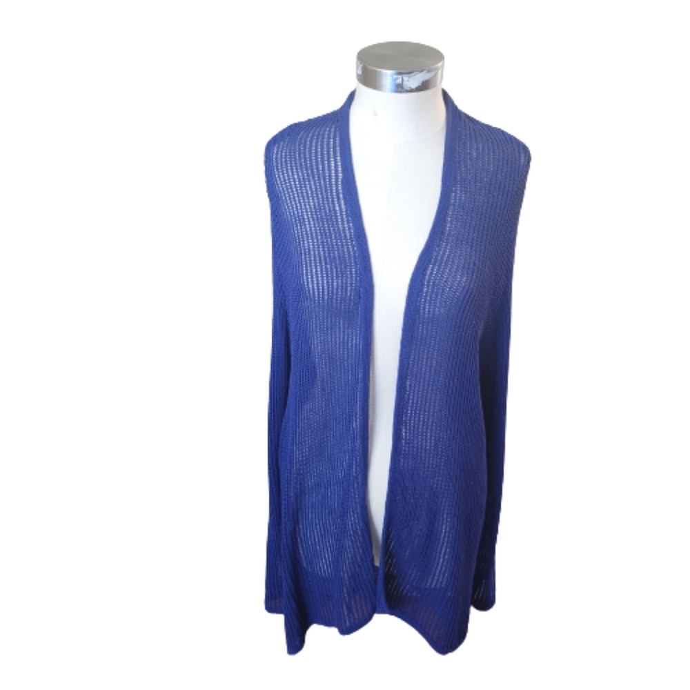 Chico's: Blue cardigan